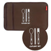 Outdoor Tableware Set Camping Barbecue 4 People Tableware Picnic Bag