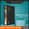For Samsung Galaxy S25 Ultra 5G imak Shockproof Airbag TPU Phone Case(Matte Black)