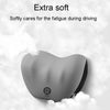 Automotive Memory Foam Backrest Headrest Car And Home Soft Cushion Lumbar Pillow Backrest, Style: Headrest Gray