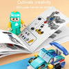 172pcs /Box Variable Robot Car Building Block Toys Children Educational Assembling Toys