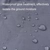 Outdoor Tent Mats Thickened Oxford Cloth Waterproof Picnic Mat, Size: 90x210cm(Grey)