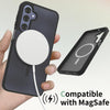 For Samsung Galaxy A16 5G / 4G Skin Feel TPU Hybrid PC MagSafe Phone Case(Black)