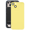 iPhone 14 Plus Yellow Glass Back Cover with Wireless Charging