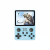 POWKIDDY RGB20S  3.5-Inch IPS Screen Retro Open Source Handheld Game Console 16GB+256GB  30,000 Games(Blue)