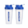 2 PCS YZ025 600ml Multifunctional Transparent Water Cup(Blue)