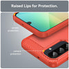For Samsung Galaxy A26 5G Carbon Fiber Brushed Texture TPU Phone Case(Red)