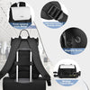 Cwatcun D79 Camera Backpack Multi-Functional Camera  Dual Shoulders Bag, Size:40.5 x 28 x 17.5cm Small(Black White)