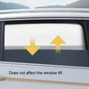 Heat-insulating Opaque Vinyl Coated Magnetic Car Curtains, Style: Full Blackout Rear Row