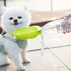 Portable Pet Water Bowl, Leakproof, Green - Cat & Dog Travel Drink Fountain