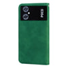 For Xiaomi Poco M4 5G/Poco M5/Redmi Note 11R Frosted Business Magnetic Horizontal Flip PU Phone Case(Green)