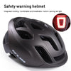GUB SV10 PC + EPS Breathable Bike Helmet Cycling Helmet With Taillights (Pearl White)