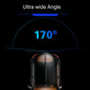7 LED IR Infrared Waterproof Night Vision Rear View Camera for Car GPS, Wide viewing angle: 170 degree (DM320P)(Black)