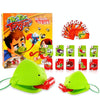 BY-0003 Frog Tongue Out Board Game Parent-child Interactive Desktop Toy(Green)