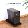 ORICO CPB2-BK-BP Computer Host Bracket with Wheels