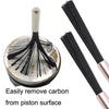 2 PCS Car Engine Cylinder Carbon Cleaning Brush, Specification: Brush Head