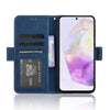 For Samsung Galaxy A56 5G Skin Feel Calf Texture Card Slots Leather Phone Case(Blue)