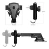 Carbon Fiber Automotive Phone Holder Car Navigation Bracket Telescopic Model, Specification: Air Outlet(Love Model)