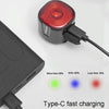 ENLEE EN09 Bicycle Tail Light Bright Warning Light For Night Riding Highway Motorcycle Lights, Model: Smart Model