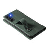 For Samsung Galaxy S22+ 5G Wristband Magnetic Leather Phone Case(Green)