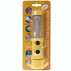 4 in 1 Multi Function Flashlight Alarm Emergency Hammer LED Flash Light For Auto-used(Yellow)