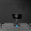 YELANGU L140T-A 40cm Carbon Fiber Slide Rail Track with Phone Clamp & BallHead Adapter for Smartphones (Black)
