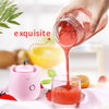 Household Fruit Juicer Portable Multi-Function Juice Cup(Goddess Pink)