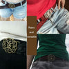 105cm Sunflower Pattern Needle Buckle Women Belt Retro Waist Band Leather Belt(Brown)