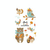 20 PCS Waterproof Anti-Sweat Children Cute Cartoon Animal Tattoo Stickers(EC-593)