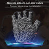 BOODUN 1096 Non-slip Wear-resistant Breathable Fitness Sports Silicone Gloves, Size:XL(Black)