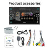 A3121 Android 12 GPS Navigation Car Multimedia Player, 1GB+32GB, Support iOS CarPlay / Android Auto / Mirrorlink / WiFi(Black)