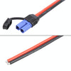 EC5 Male Connector Cable Car Power Emergency Start Silicone Soft Cable, Length:30cm
