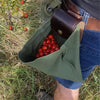 MSD-1 Camping Outdoor Foraging Bag Fruit Picking Bag Waist Hanging Tool Bag(Army Green)