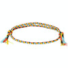 1010-89 Four-strand Colorful Braided Rope Adjustable Bracelet(12)