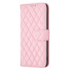 For Samsung Galaxy A56 5G Diamond Lattice Wallet Flip Leather Phone Case(Pink)