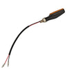2pcs MK-109 Motorcycle Flow Steering Lamp LED Signal Light(Black)