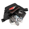 WEPOWER Leisure Sports Outdoor Mesengers Bag Large Capacity Chest Bag(Black)