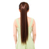 Natural Long Straight Hair Ponytail Bandage-style Wig Ponytail for WomenLength: 75cm(Black)