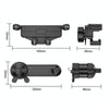 Car Mobile Phone Holder Navigation Air Outlet Support Fixed Bracket(Metal Hook)