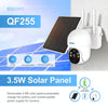 ESCAM QF255 2.0 Million Pixels 1080P HD WiFi Solar Camera, Support Two-way Voice & PIR Motion Detection & Night Vision & TF Card