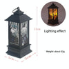 2 PCS Halloween Decoration Props LED Portable Small Wind Lantern(Pumpkin Witch)