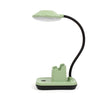 2 PCS Bedroom Bedside Dormitory Desk Study Eye Protection Desk Lamp(FY7714 Green)