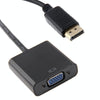 DisplayPort Male to VGA Female Adapter(Black)