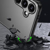 For Samsung Galaxy S24 Ultra 5G Frosted Metal Phone Case(Black)