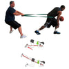Elastic Natural Latex Resistance Band Yoga Fitness Equipment, Circumference: 2.08m, Random Color Delivery