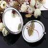 Personalized DIY Rhinestone Portable Makeup Mirror Double Mirror