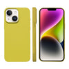 For iPhone 14 Plus Liquid Silicone Phone MagSafe Case(Yellow)