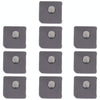 10x iPhone 12 Mini Mic Dust Mesh (White)