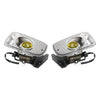 1 Pair Car Modified Front Fog Light for Honda Civic 1992-1995 (Yellow Light)