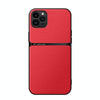 For iPhone 11 Pro Max Litchi Leather Magnetic Full Coverage Shockproof Phone Case(Red)