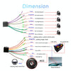 Single Spindle 6.9 inch MP5 With Knob Player Carplay Function Car MP4 Backup Camera, Specification: Standard